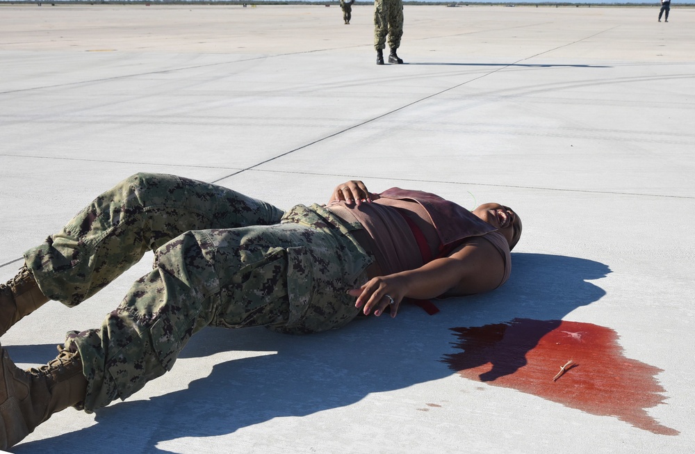 NAS Key West conducts a mass casualty drill