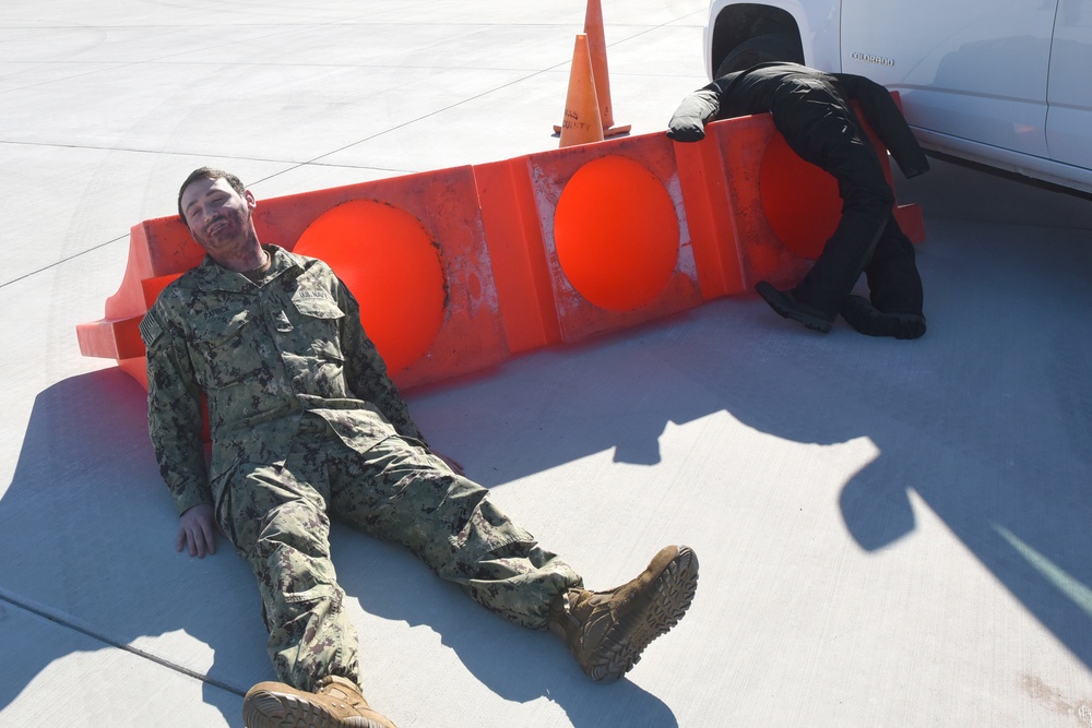 NAS Key West conducts a mass casualty drill