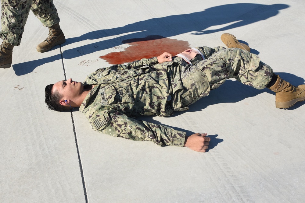 NAS Key West conducts a mass casualty drill