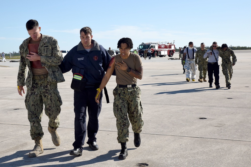 NAS Key West conducts a mass casualty drill