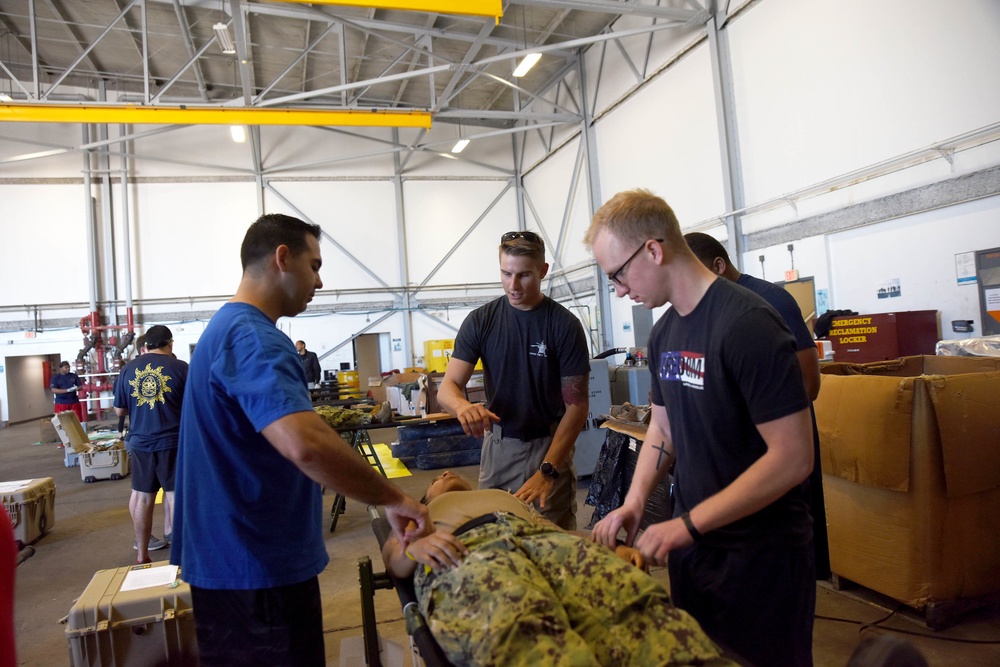 NAS Key West conducts a mass casualty drill