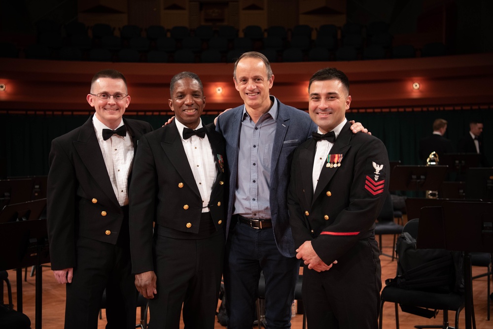 Navy Band Visits Denton