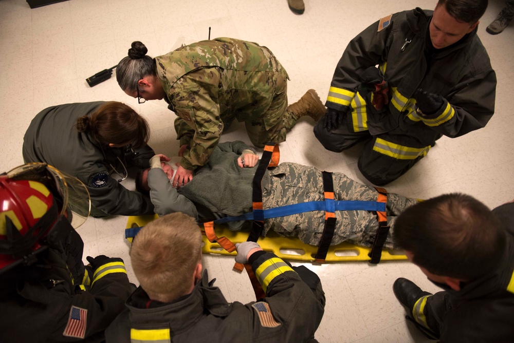 Severe weather exercise