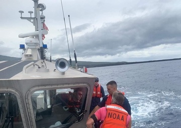 Coast Guard assists NOAA in whale disentanglement off Maui