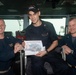 U.S. Sailors receives SAilor of the Day award