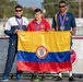 2019 Marine Corps Trials track competition medaling