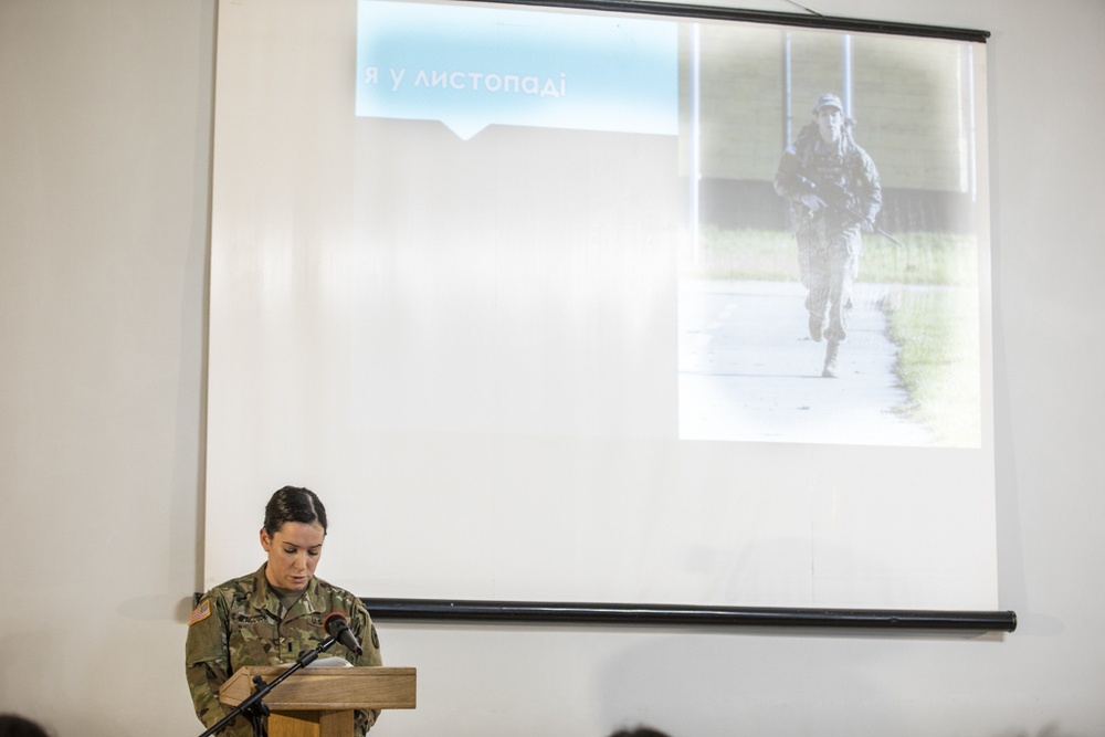 Tennessee Guardsmen support Ukrainian female empowerment forum
