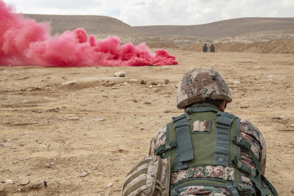 Jordan Armed Forces and U.S. Army Partner for Squad Level Live-Fire