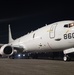 P-8A AIRCRAFT 860 AT NIGHT