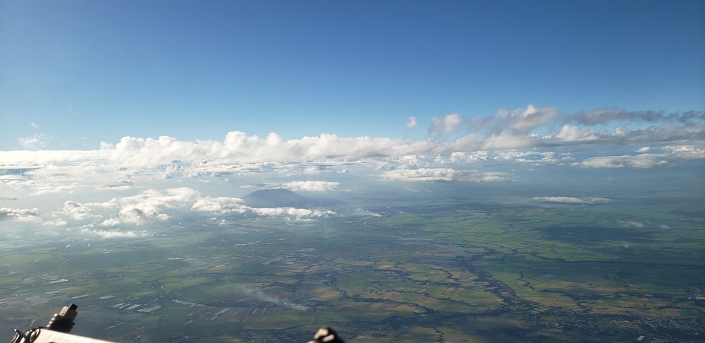 AERIAL VIEW OF MT. PINATUBO