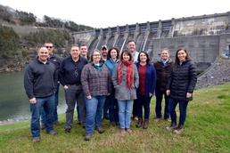 Regional Leadership Development Program class visits Center Hill Dam