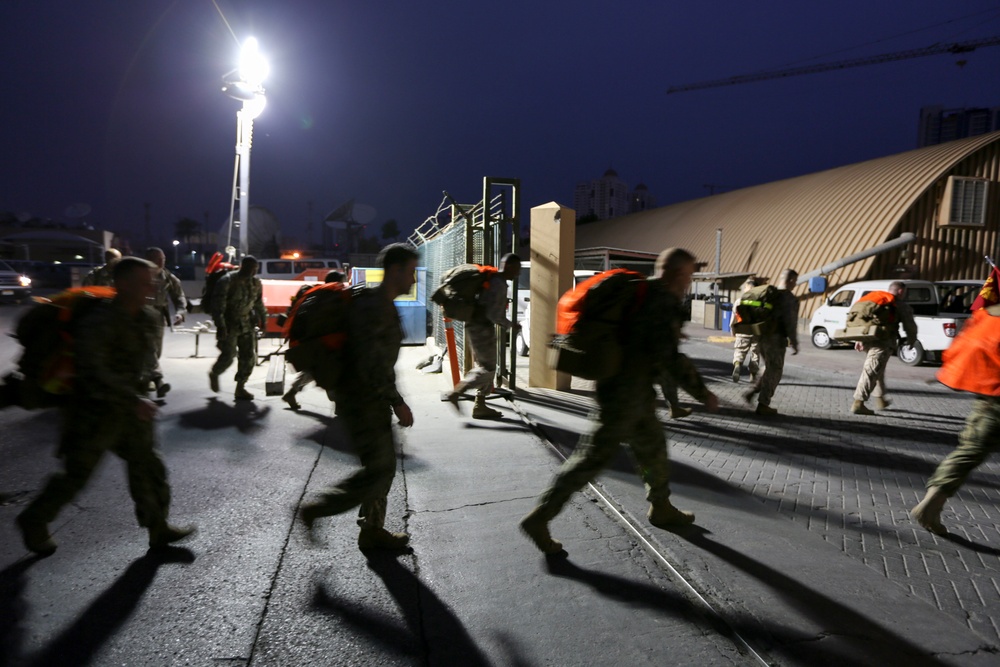 Fleet Marine Force Officer Program Conditioning Hike