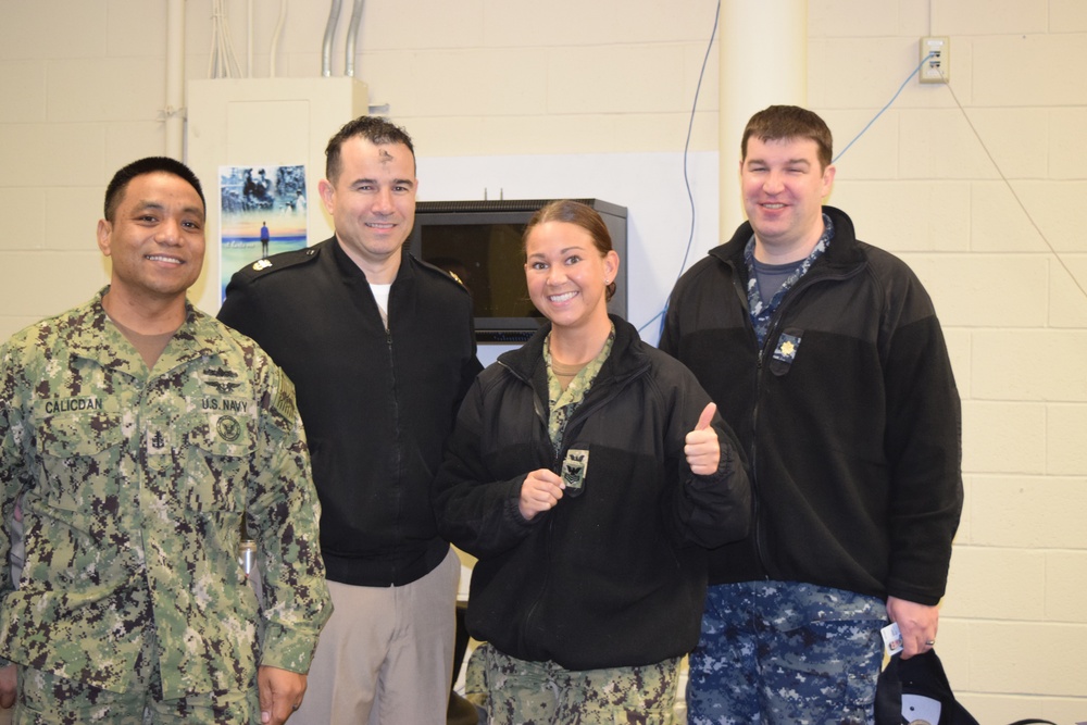 TSCHR Sailor Advanced to First Class Petty Officer
