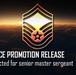 Air Force releases senior master sergeant/19E8 promotion cycle statistics