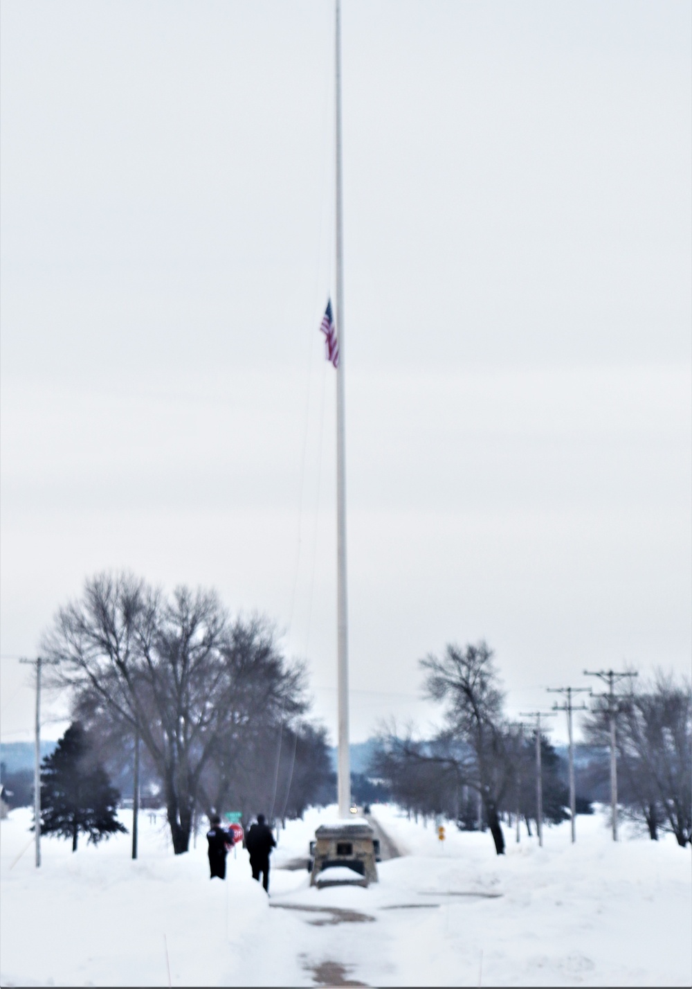 Fort McCoy police officers complete flag duty