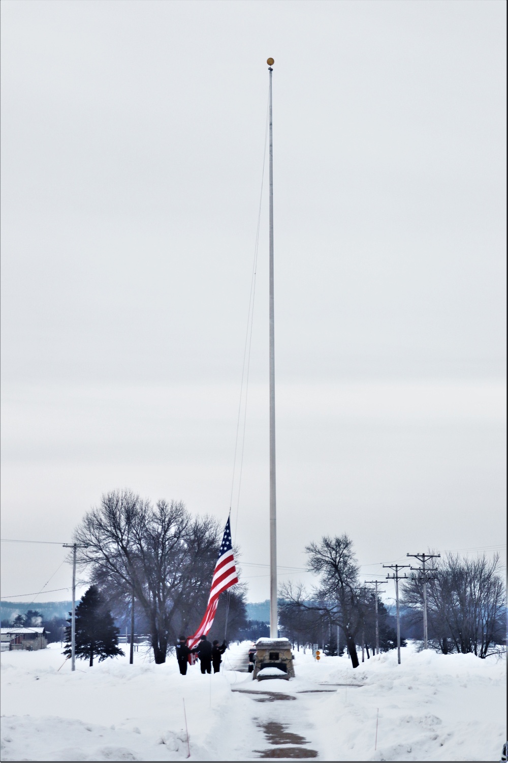 Fort McCoy police officers complete flag duty