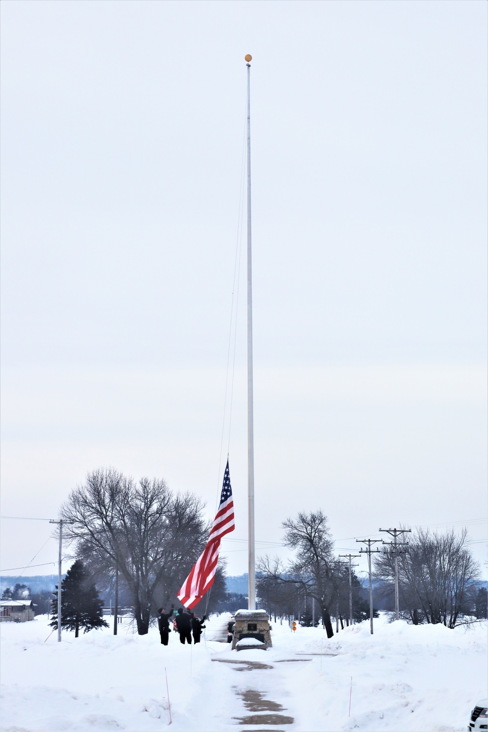 Fort McCoy police officers complete flag duty