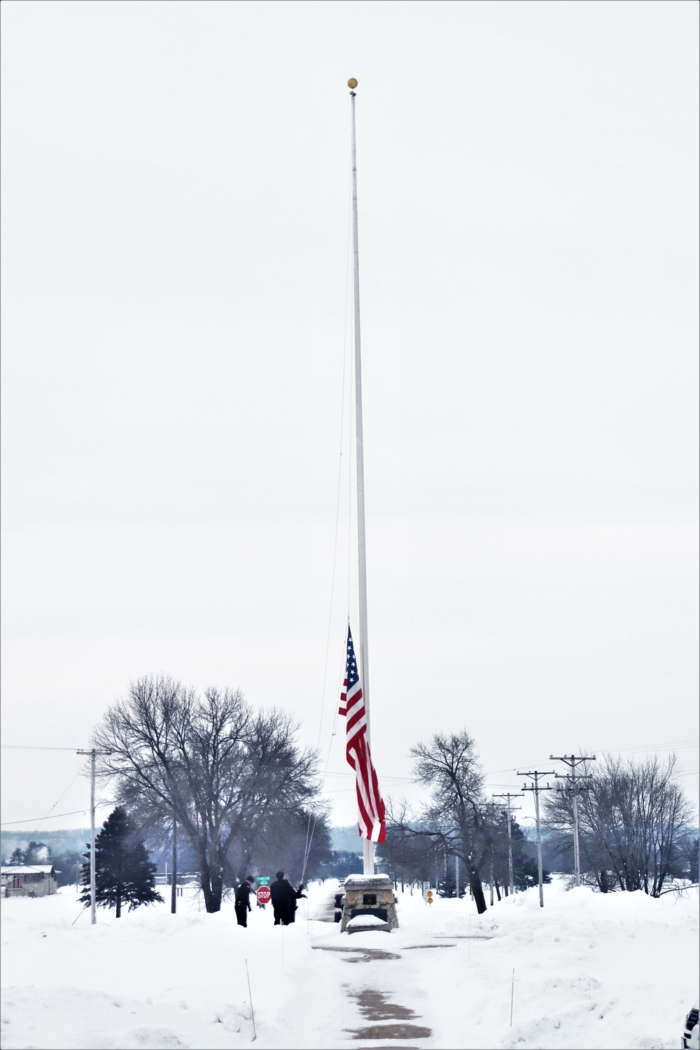 Fort McCoy police officers complete flag duty