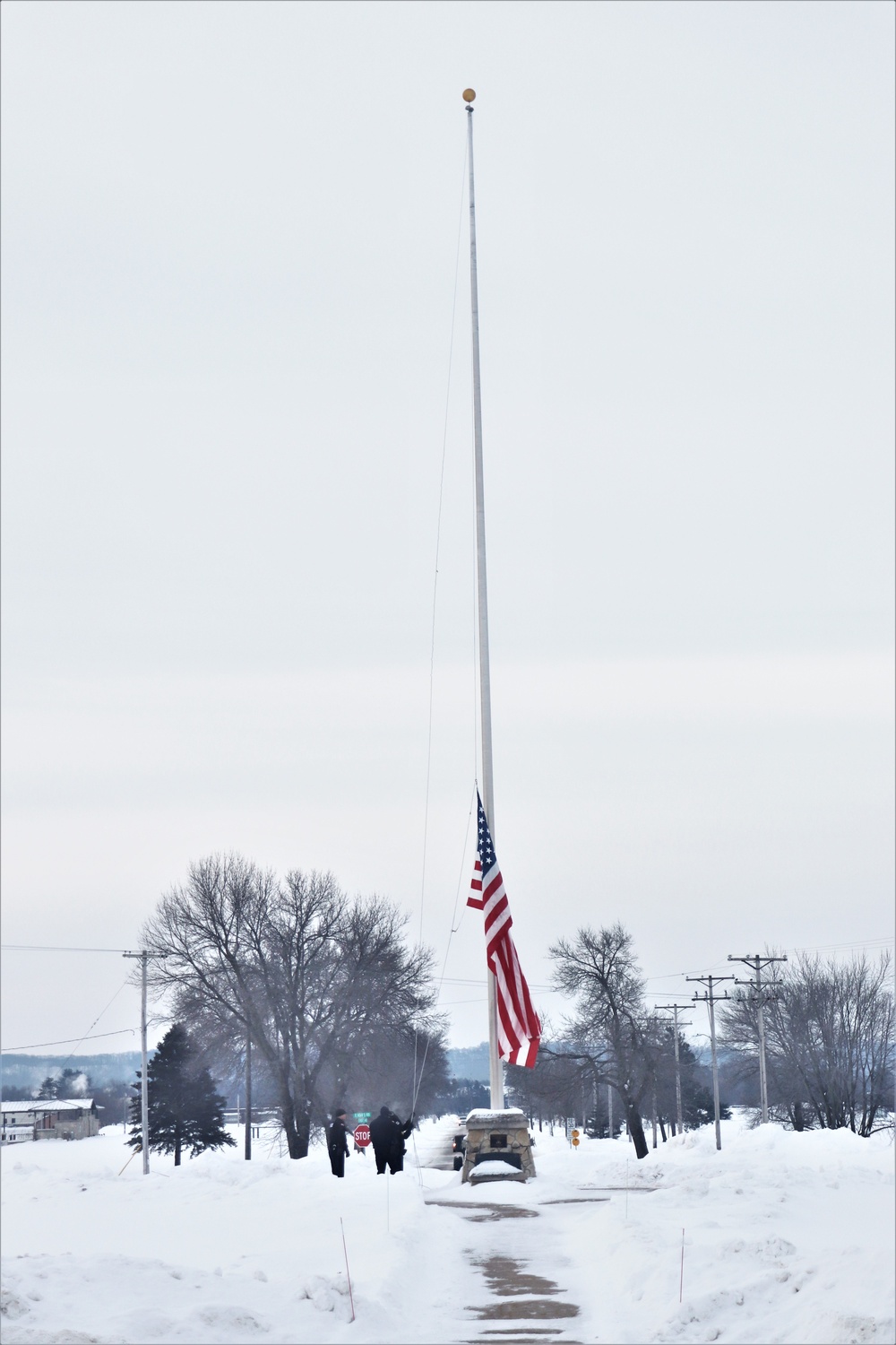 Fort McCoy police officers complete flag duty