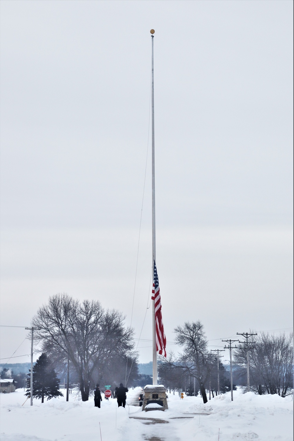 Fort McCoy police officers complete flag duty