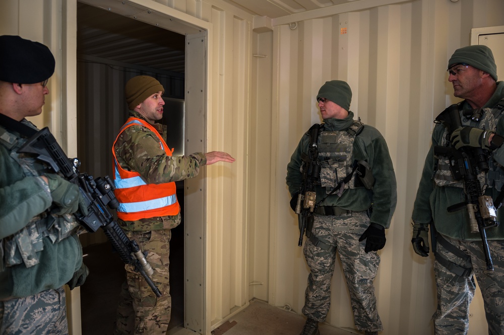 Security Forces Squadron active shooter training