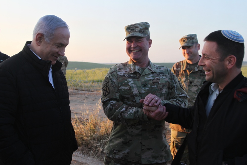 Israeli Prime Minister Visits THAAD System Site