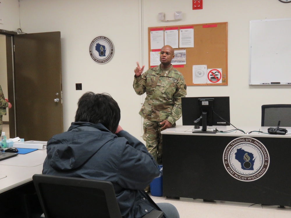 Holmen High School students visit Fort McCoy