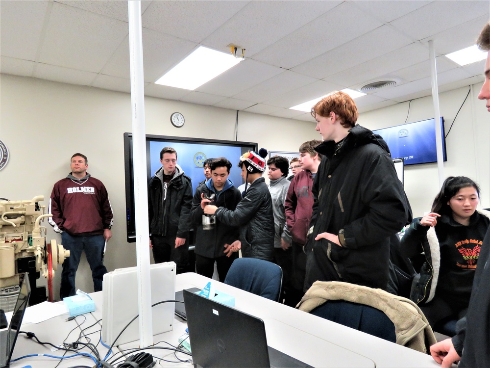 Holmen High School students visit Fort McCoy