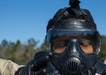 Marines train to decontaminate equipment exposed to simulated chemical agents