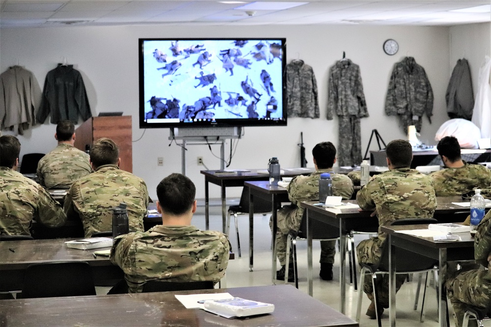 Cold-Weather Operations Course Class 19-05 classroom training