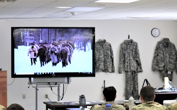 Cold-Weather Operations Course Class 19-05 classroom training