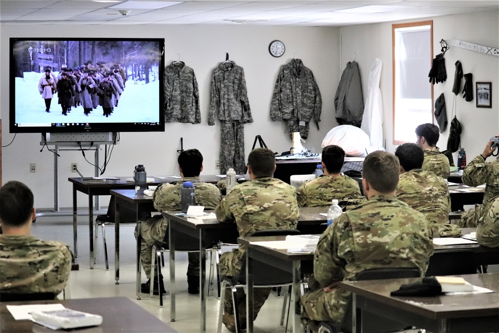 Cold-Weather Operations Course Class 19-05 classroom training