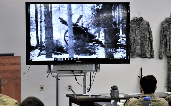 Cold-Weather Operations Course Class 19-05 classroom training