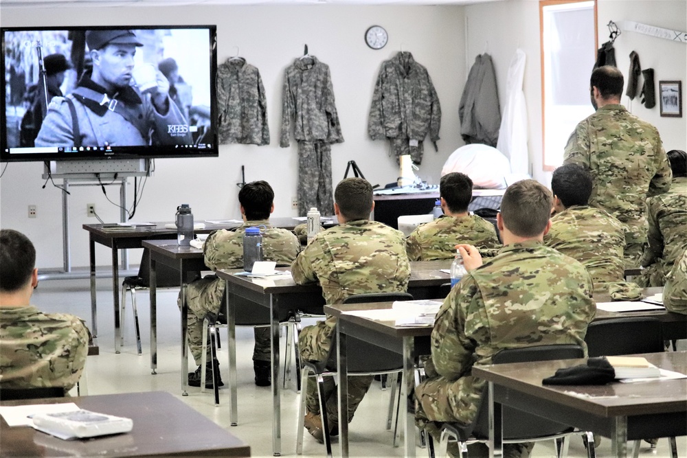 Cold-Weather Operations Course Class 19-05 classroom training