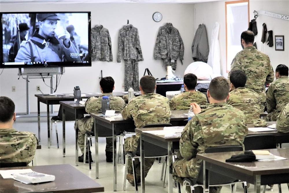 Cold-Weather Operations Course Class 19-05 classroom training