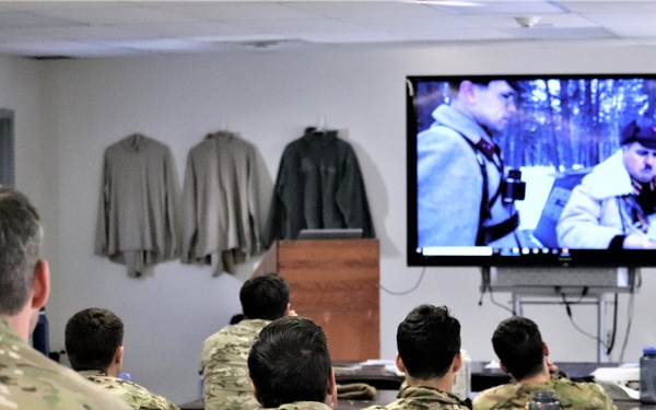 Cold-Weather Operations Course Class 19-05 classroom training