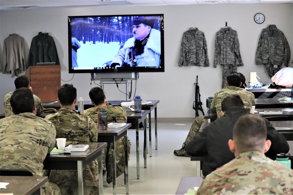 Cold-Weather Operations Course Class 19-05 classroom training