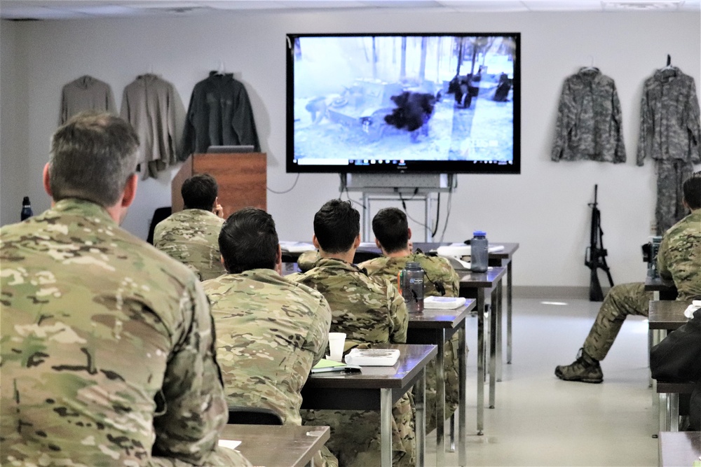 Cold-Weather Operations Course Class 19-05 classroom training