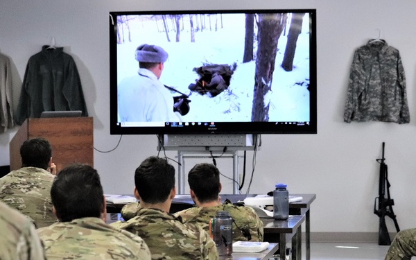Cold-Weather Operations Course Class 19-05 classroom training