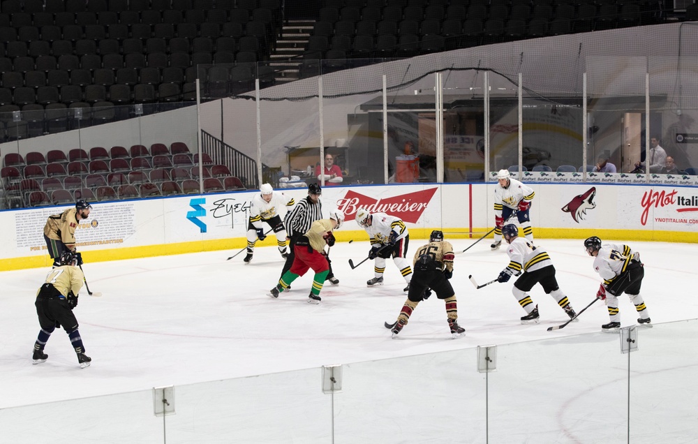 Ford vs. Lincoln Hockey Game