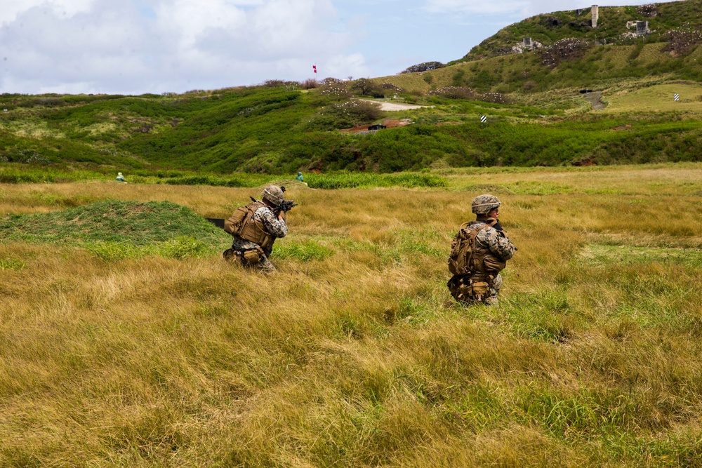 Exercise Bougainville I: 2/3 Conducts Squad-Support Live Fire Attack