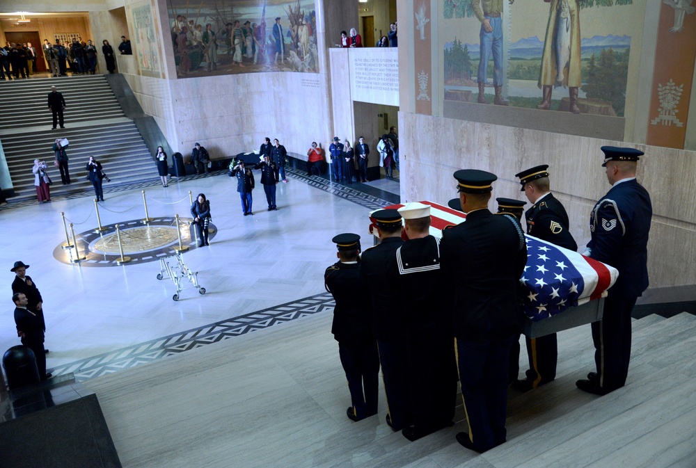 State Funeral for Dennis M. Richardson