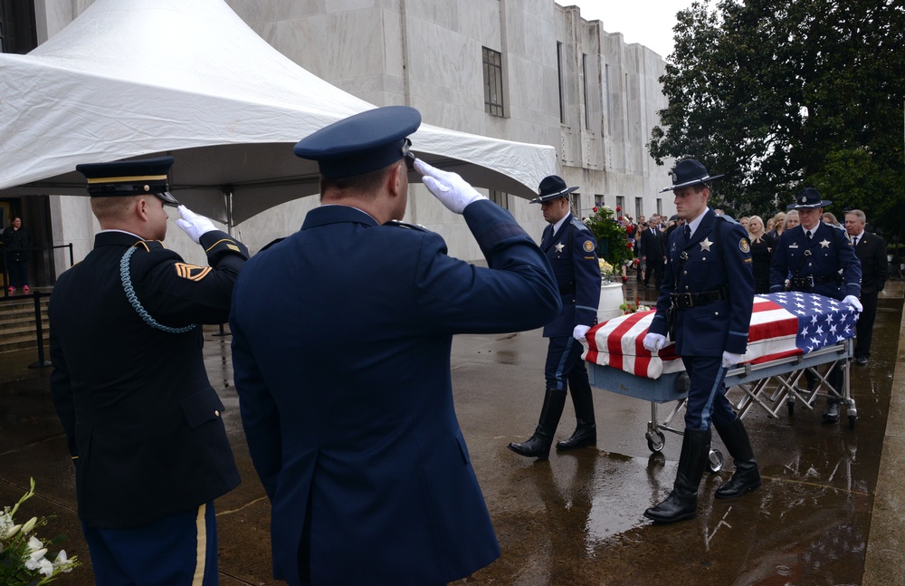 State Funeral for Dennis M. Richardson