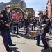 Marines participate in Mardi Gras