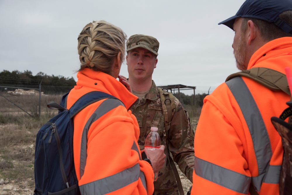 Search and Recovery Efforts JBSA-Camp Bullis