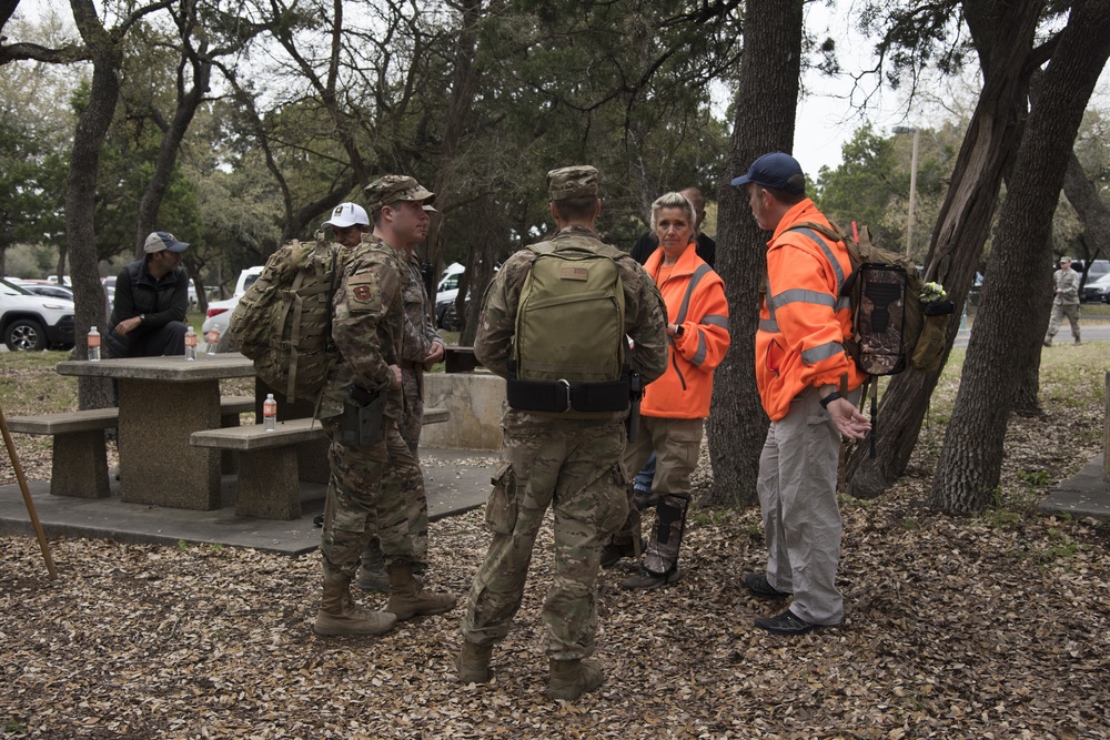 Search and Recovery Efforts JBSA-Camp Bullis