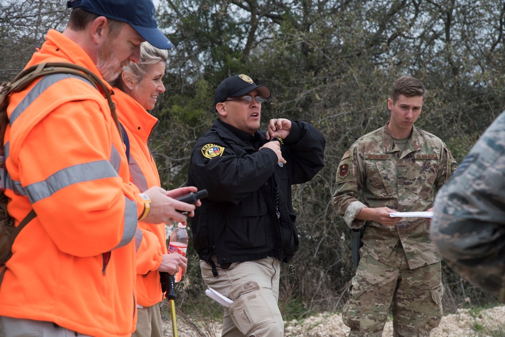 Search and Recovery Efforts JBSA-Camp Bullis