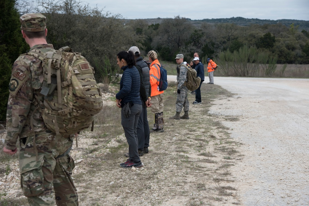 Search and Recovery Efforts JBSA-Camp Bullis