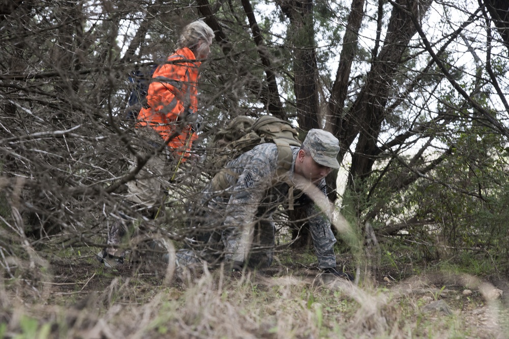 Search and Recovery Efforts JBSA-Camp Bullis