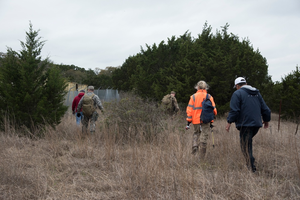 Search and Recovery Efforts JBSA-Camp Bullis